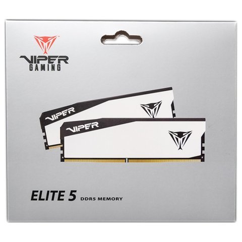 Модуль памяти для компьютера DDR5 32GB (2x16GB) 6000 MHz Viper Elite 5 Patriot (VEB532G6030KW) - Нулевой остаток (Feed)  - Нулевой остаток (Feed) 