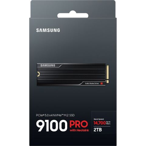 Накопитель SSD M.2 2280 2TB 9100 PRO Heatsink Samsung (MZ-VAP2T0CW) - Нулевой остаток (Feed) - Нулевой остаток (Feed)