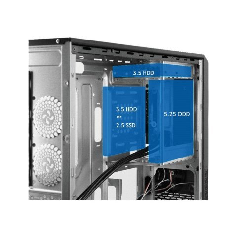 Корпус Chieftec UC-03B-OP - Нулевой остаток (Feed) - Нулевой остаток (Feed)