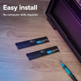 Модуль памяти для компьютера DDR5 64GB 5600 MHz Micron (CT64G56C46U5)