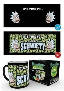 Чашка хамелеон GB eye Rick and Morty Heat Change Mug Get Schwifty Рик и Морти 320 мл
