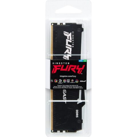 Модуль памяти для компьютера DDR5 16GB 6400 MHz Beast RGB EXPO Kingston Fury (ex.HyperX) (KF564C32BBEA-16) - Нулевой остаток (Feed)  - Нулевой остаток (Feed) 