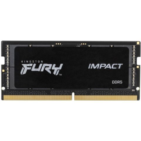 Модуль памяти для ноутбука SoDIMM DDR5 16GB 4800 MHz FURY Impact Kingston Fury (ex.HyperX) (KF548S38IB-16) - Нулевой остаток (Feed) - Нулевой остаток (Feed)