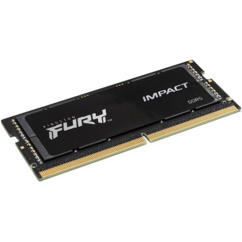 Модуль памяти для ноутбука SoDIMM DDR5 16GB 4800 MHz FURY Impact Kingston Fury (ex.HyperX) (KF548S38IB-16) - Нулевой остаток (Feed) - Нулевой остаток (Feed)