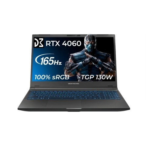 Ноутбук Dream Machines RG4060-15 (RG4060-15UA51) - Нулевой остаток (Feed) - Нулевой остаток (Feed)