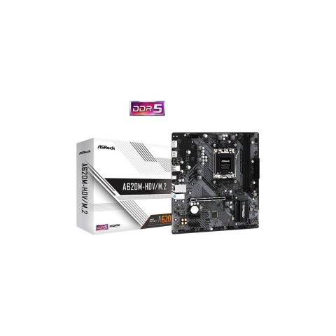 Материнская плата ASRock A620M-HDV/M.2 - Нулевой остаток (Feed) - Нулевой остаток (Feed)