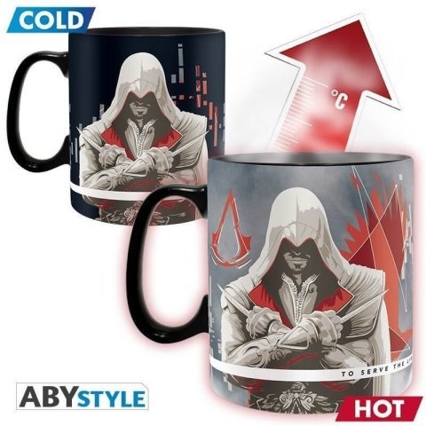 Чашка хамелеон Abystyle ASSASSINS CREED The Assassins Mug Асасини кружка 460 мл - -