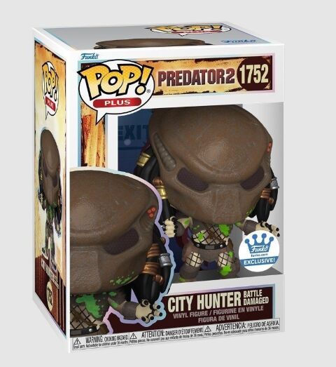 Фігурка Funko Predator City Hunter (Battle Damaged) Фанко Хижак (Exclusive) 1752 -   -  