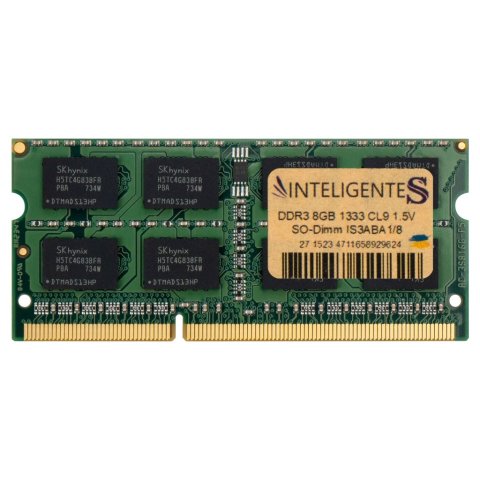 Модуль памяти для ноутбука SoDIMM DDR3 8GB 1333 MHz INTELIGENTES (IS3ABA1/8) - Нулевой остаток (Feed)  - Нулевой остаток (Feed) 