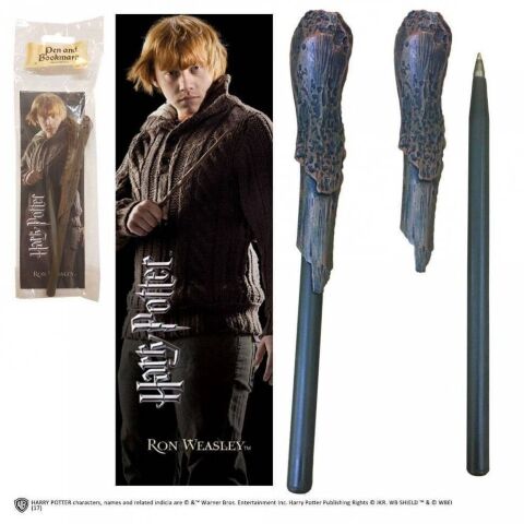 Ручка паличка Harry Potter Ron Weasley Wand Pen and Bookmark + Закладка -   -  
