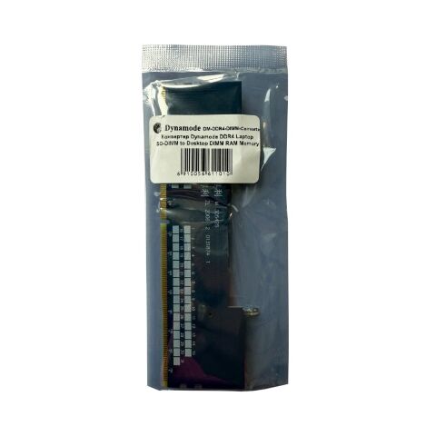 Конвертор Dynamode DDR4 Laptop SO-DIMM to Desktop DIMM RAM Memory (DM-DDR4-DIMM-Converter) - Нулевой остаток (Feed)  - Нулевой остаток (Feed) 