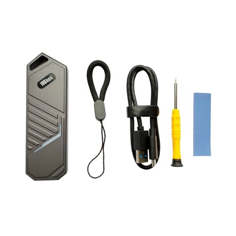 Карман внешний Dynamode M.2 SSD NVMe/SATA combo to USB3.2 GEN2 USB-C (DM-CAD-SSD14) - Аксессуары к HDD  - Аксессуары к HDD 