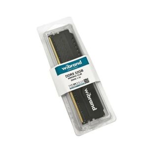 Модуль памяти для компьютера DDR5 32GB 6000 MHz Heatsink Black Wibrand (WI6000DDR5D/32GB)