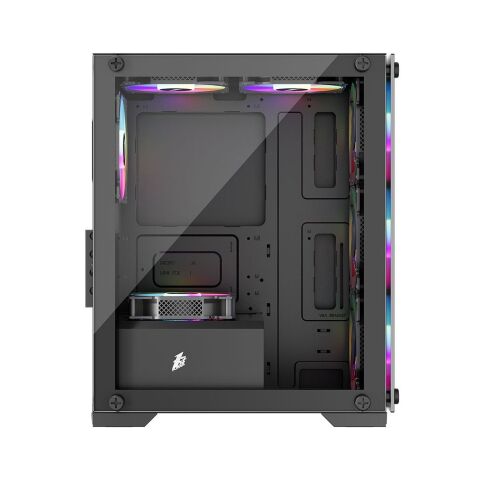 Корпус для ПК 1stPlayer X2-M-BK-4F1-PS-600FK-EU - Нулевой остаток (Feed) - Нулевой остаток (Feed)