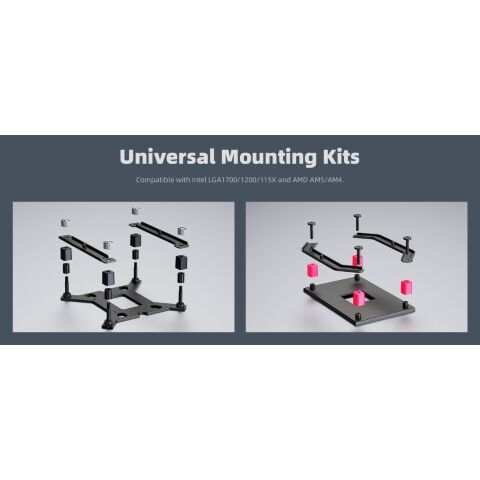 Кулер для процессора ID-Cooling IS-67-XT Black - Нулевой остаток (Feed)  - Нулевой остаток (Feed) 