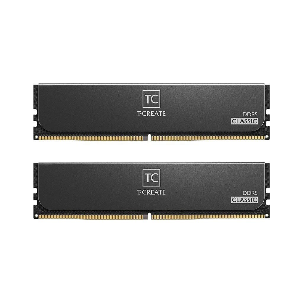 Модуль памяти для компьютера DDR5 32GB (2x16GB) 5600 MHz T-Create Classic Black Team (CTCCD532G5600HC46DC01)