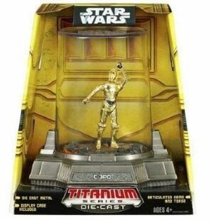 Фігурка Star Wars - TITANIUM DIECAST - C-3PO
