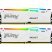 Модуль памяти для компьютера DDR5 64GB (2x32GB) 5200 MHz FURY Beast White RGB Kingston Fury (ex.HyperX) (KF552C40BWAK2-64) - Нулевой остаток (Feed)  - Нулевой остаток (Feed) 