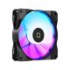 Кулер для корпуса OCYPUS BETA F12 BK ARGB REVERSE BLADE (BETA-F12-BK1AM01X-GL) - Нулевой остаток (Feed)  - Нулевой остаток (Feed) 