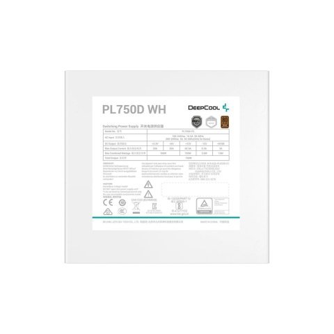 Блок питания Deepcool 750W (PL750D WH) - Нулевой остаток (Feed) - Нулевой остаток (Feed)