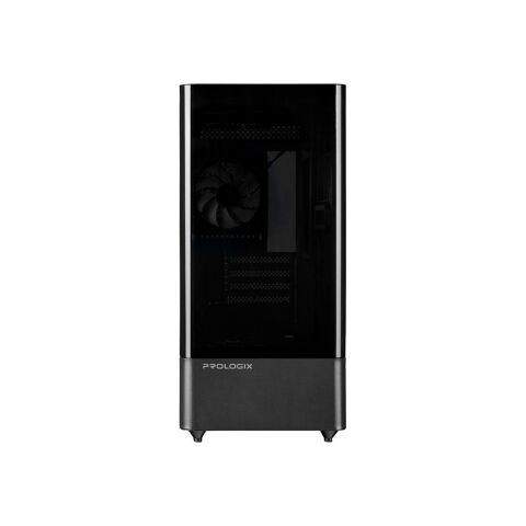 Корпус Prologix Lumi GM-01AB Glass Black - Корпуса - Корпуса