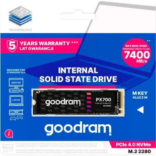 Накопитель SSD M.2 2280 2TB Goodram (SSDPR-PX700-02T-80)