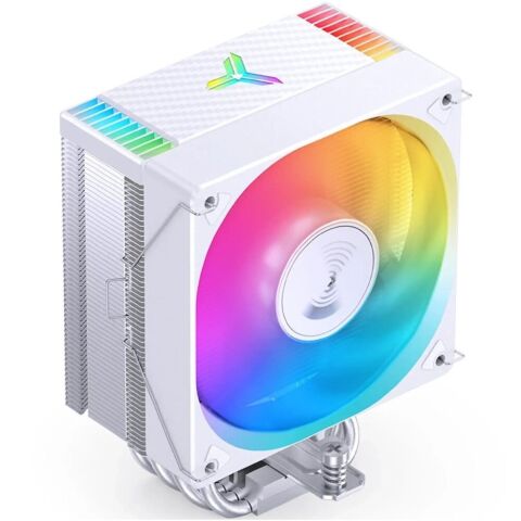 Кулер для процессора JONSBO Процесорний кулер JONSBO CR-1000 MAX ARGB White (120mm/4pin/1500RPM/32Dba/6 тепл (CR-1000 MAX ARGB White) - Нулевой остаток (Feed)  - Нулевой остаток (Feed) 