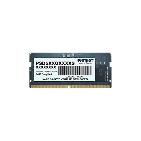 Модуль памяти для ноутбука SoDIMM DDR5 8GB 5600 MHz Patriot (PSD58G560041S) - Нулевой остаток (Feed)  - Нулевой остаток (Feed) 