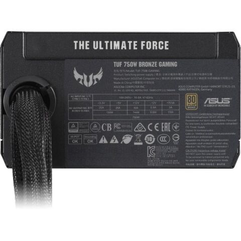 Блок питания ASUS 750W TUF 80+ Bronze (90YE00D0-B0NA00) - Нулевой остаток (Feed)  - Нулевой остаток (Feed) 