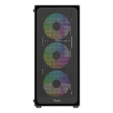 Корпус для ПК OCYPUS GAMMA C50 BK (GAMMA-C50-BKG000XX-GL) - Нулевой остаток (Feed) - Нулевой остаток (Feed)