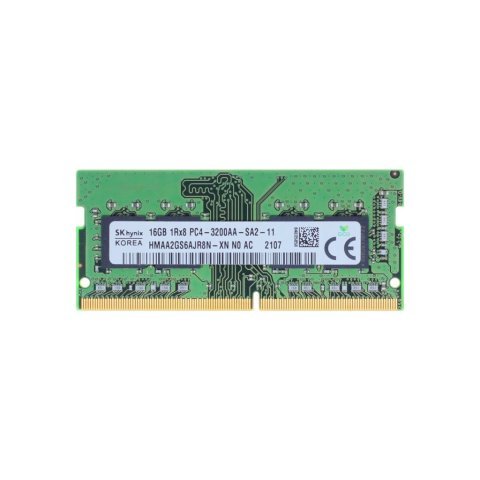 Модуль памяти для ноутбука SoDIMM DDR4 16GB 3200 MHz Hynix (HMAA2GS6AJR8N-XN) - Нулевой остаток (Feed) - Нулевой остаток (Feed)