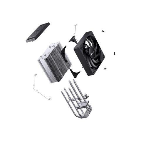 Кулер для процессора JONSBO CR-1000 EVO Black - Нулевой остаток (Feed)  - Нулевой остаток (Feed) 