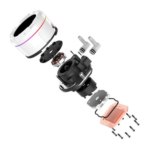 Система жидкостного охлаждения ID-Cooling SL360 XE White - Нулевой остаток (Feed)  - Нулевой остаток (Feed) 