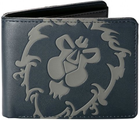 Кошелёк JINX World of Warcraft Alliance Loot Navy/Gray Wallet Альянс - -