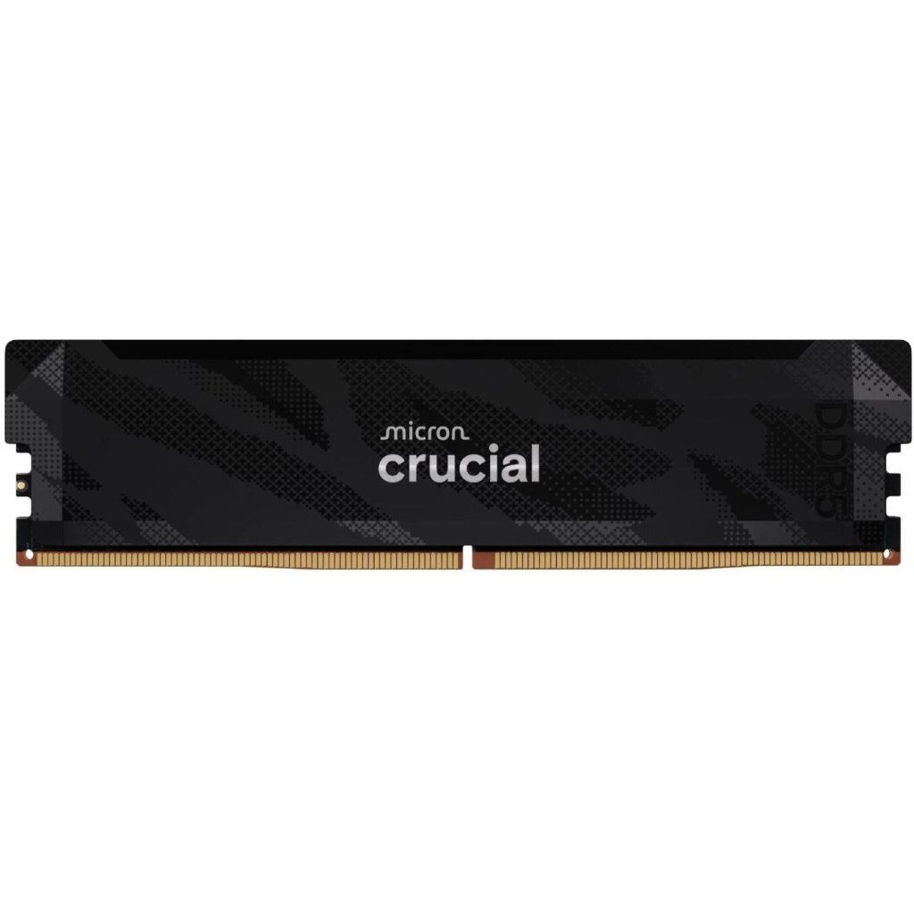 Модуль памяти для компьютера DDR5 16GB 6400 MHz Pro Black Micron (CP16G64C32U5B)