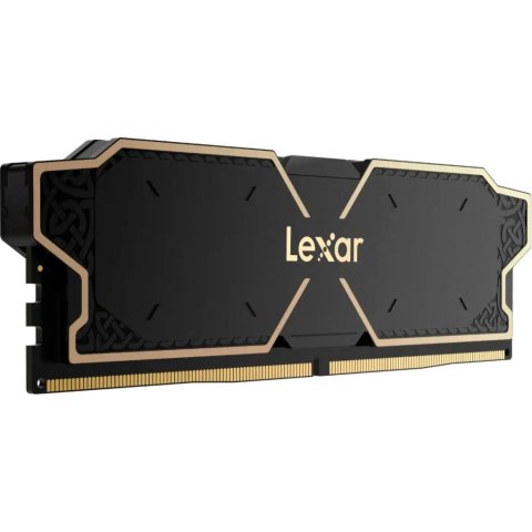 Модуль памяти для компьютера DDR5 32GB (2x16GB) 6000 MHz Thor Black Lexar (LD5U16G60C38LG-RGD) - Нулевой остаток (Feed) - Нулевой остаток (Feed)