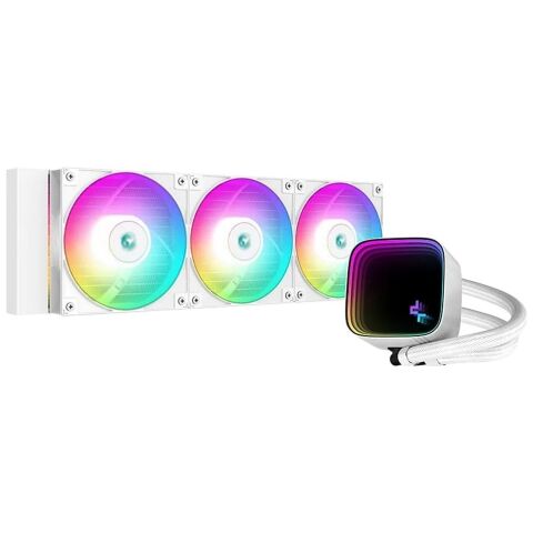 Система жидкостного охлаждения Deepcool LS720 SE White (R-LS720-WHAMMM-G-1) - Нулевой остаток (Feed)  - Нулевой остаток (Feed) 
