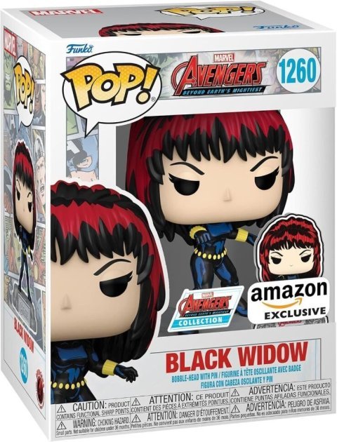 Фигурка Funko Marvel Black Widow фанко Чёрная вдова (Amazon Exclusive) 1260 -   -  