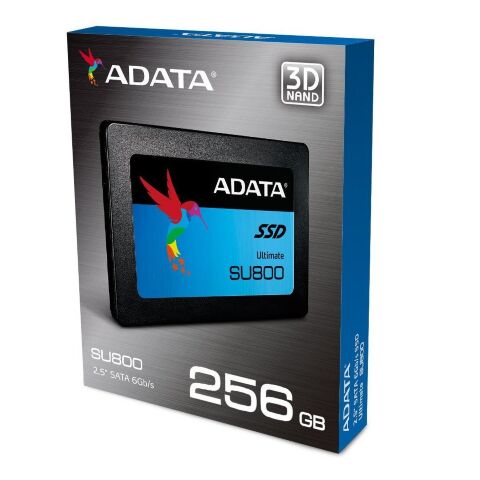 Накопитель SSD 2.5" 256GB ADATA (ASU800SS-256GT-C) - Внутренние SSD  - Внутренние SSD 