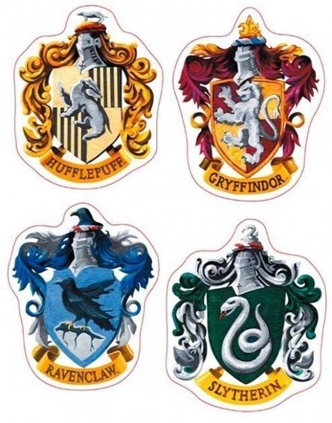 Наклейки ABYstyle Harry Potter Hogwarts Houses (Гаррі Поттер) Хогвартс -   -  