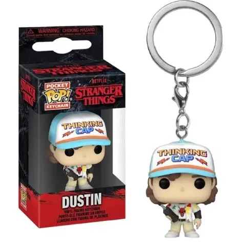 Брелок Funko Stranger Things: Dustin фанко Дуже дивні справи Дастін 4 см. -   -  