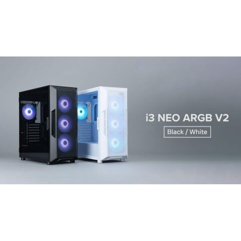 Корпус для ПК Zalman I3NEOARGBV2BLACK - Нулевой остаток (Feed) - Нулевой остаток (Feed)