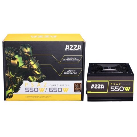 Блок питания Azza 550W (PSAZ-550W) - Нулевой остаток (Feed) - Нулевой остаток (Feed)