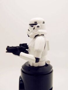 Печать Star Wars з бюстом Stormtrooper