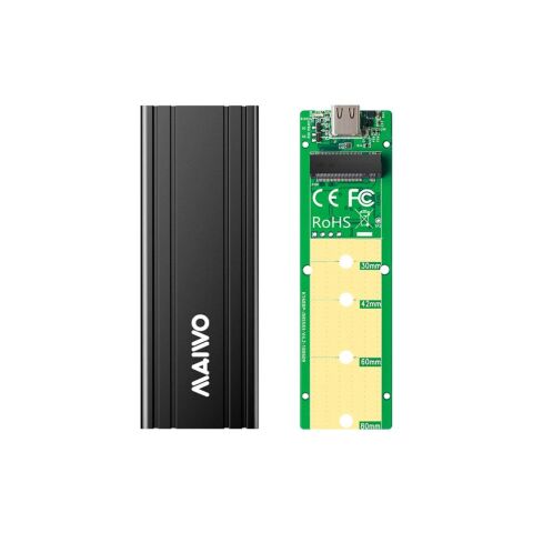 Карман внешний Maiwo M.2 SSD NVMe (PCIe) USB3.1 GEN2 Type-C (K1686P) - Нулевой остаток (Feed)  - Нулевой остаток (Feed) 