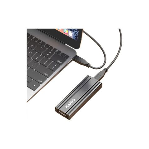Карман внешний Maiwo M.2 SSD NVMe (PCIe) USB3.1 GEN2 Type-C (K1686P) - Нулевой остаток (Feed)  - Нулевой остаток (Feed) 