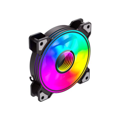 Кулер для корпуса Gamemax Dual Ring Infinity BK - Вентиляторы к корпусам  - Вентиляторы к корпусам 