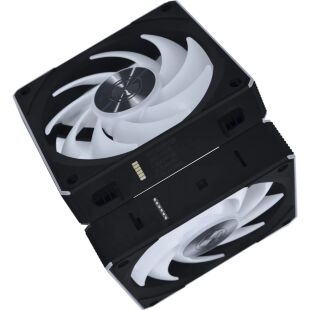 Кулер для корпуса Lian Li Uni Fan CL WIRELESS 120-3, Black (G99.12CL1W3B.00)