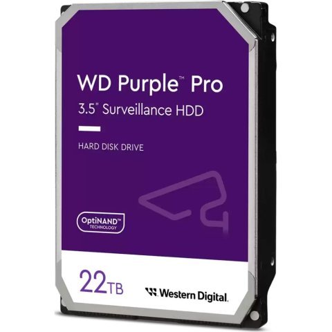 Жесткий диск 3.5" 22TB WD (WD221PURP) - Жесткие диски (HDD) - Жесткие диски (HDD)
