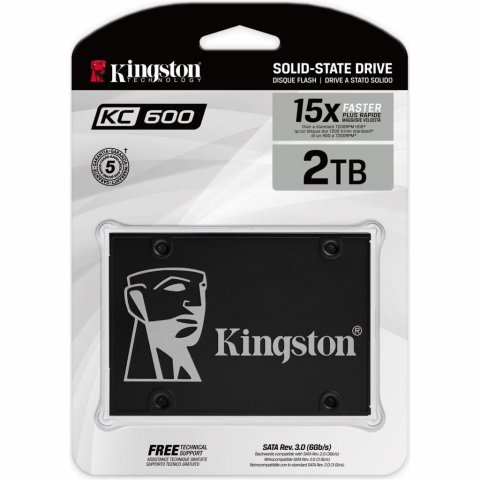 Накопитель SSD 2.5" 2TB Kingston (SKC600/2048G) - Нулевой остаток (Feed) - Нулевой остаток (Feed)